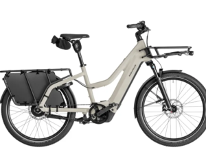 Riese & Müller Multicharger3 Vario E-Bike 26 Zoll – Bosch CX, 750 Wh Akku, Damen Mixte (beige)