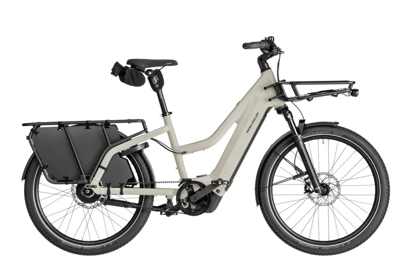 Riese & Müller Multicharger3 Vario E-Bike 26 Zoll – Bosch CX, 750 Wh Akku, Damen Mixte (beige) – Bild 1